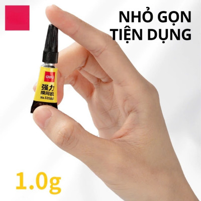 Set 3 tuýp keo 502 siêu dính cố định cực mạnh trong suốt khô nhanh Keo dán giày, nhựa, gỗ, sắt, gốm sứ - Keo dán đa năng chuyên dụng tiện lợi