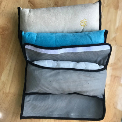 Gối tựa đầu gắn dây An toàn trên xe hơi Ô tô chống mỏi đau cổ - Gối ngủ