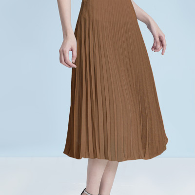 Chân Váy Xếp Ly Cao Cấp Dáng Dài Luperi LFCV5120 Loại Ly To