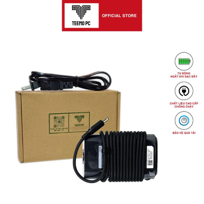 Sạc Dùng Tương Thích Cho Laptop Dell Chân Kim To 7.4mm - Công Suất 45W 65W 90W - Hàng Nhập Khẩu New Seal TEEMO PC TESE