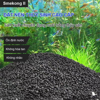 Phân nền thủy sinh SMEKONG II 2KG + Xốp Lọc Bể Cá 90x30cm vật liệu lọc nước hồ cá siêu sạch