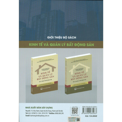 Sách - Giáo Trình Quản Lý Bất Động Sản - NXB Xây Dựng
