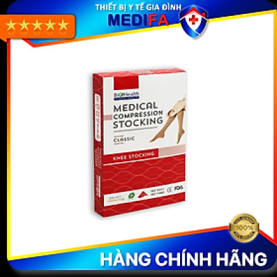 Vớ cố định khớp gối và ngăn giãn tĩnh mạch BioHealth - M