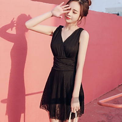 Đồ Bơi Nữ Một Mảnh Phối Ren Dễ Thương ATI11 MAYHOMES Cute Women