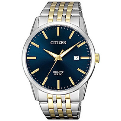 Đồng Hồ Nam Citizen Dây Thép Không Gỉ BI5006-81L - Mặt Xanh