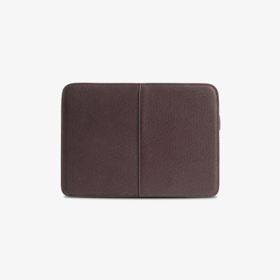 Clutch, Ví Cầm Tay Thời Trang Nam Khóa Số Da Bò Cao Cấp CK15 Nâu