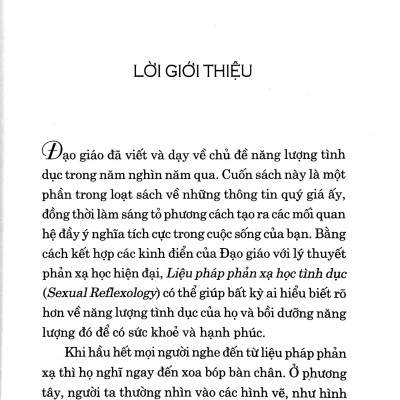 Bí Thuật Đạo Giáo - Liệu Pháp Phản Xạ Học Tình Dục (Tái Bản 2023)
