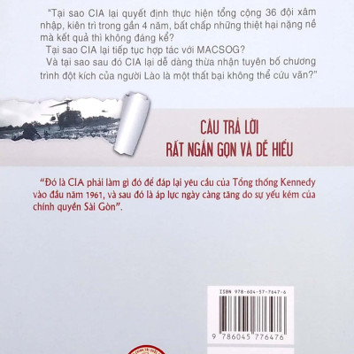 Cách Chúng Tôi Làm: Chương Trình Bí Mật Xâm Nhập Miền Bắc Việt Nam 1961 - 1964