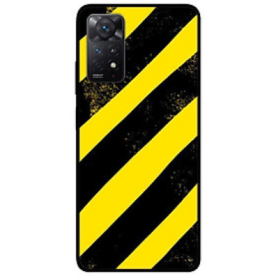Ốp lưng dành cho Xiaomi Redmi Note 11 Pro 5G - Sọc Vàng Đen