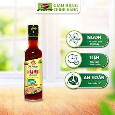 Combo 6 chai nước mắm trẻ em Hải Nhi 250ml 