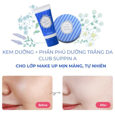 Kem Dưỡng Trắng Mờ Thâm Club Suppin A Nhật Bản Tuýp 30g