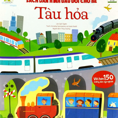 First Sticker Book - Sách Dán Hình Đầu Đời Cho Bé - Tàu Hỏa