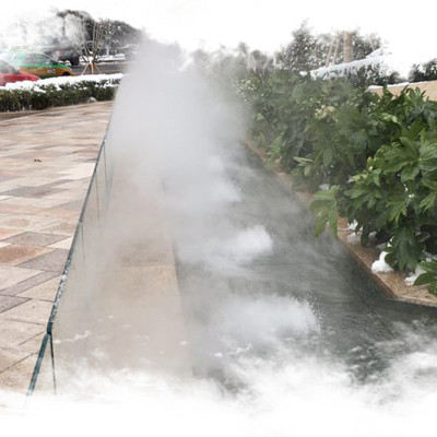 Máy tạo khói hồ cá Koi Loại Lớn 10 đầu, 36V có phao nổi cao cấp