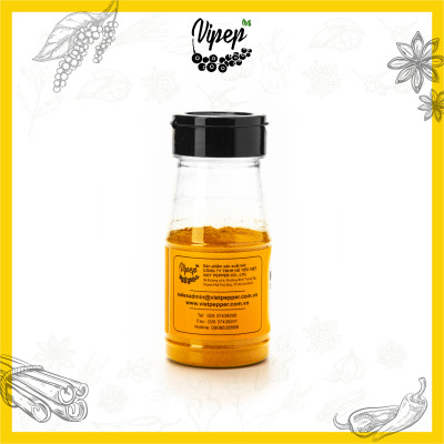 Nghệ Bột Tự Nhiên Vipep Hũ Nhựa 35g - Gia vị Vipep
