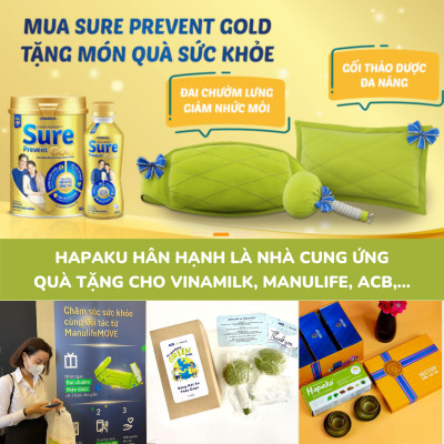 Bộ đai chườm nóng thảo dược giảm đau đầu gối dùng điện - Hapaku