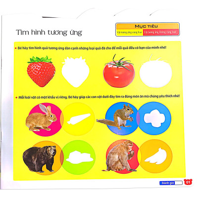 208 Miếng Dán Hình Thông Minh - IQ-EQ-CQ: Thử Tài Bé Yêu