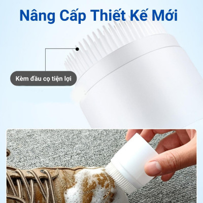 Chai xịt bọt tuyết vệ sinh giày dép tẩy trắng Snoker - Hàng chính hãng