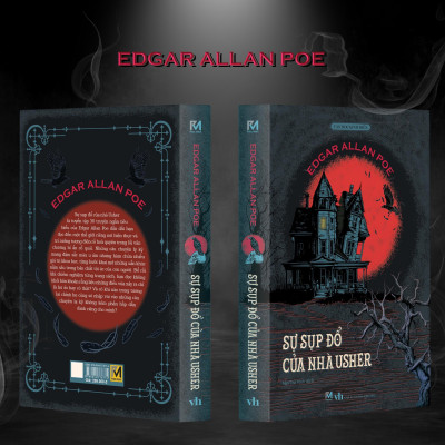 Sách - Sự Sụp Đổ Của Nhà Usher - Tuyển Tập Truyện Ngắn Kinh Dị - Edgar Allan Poe - Phuc Minh Books