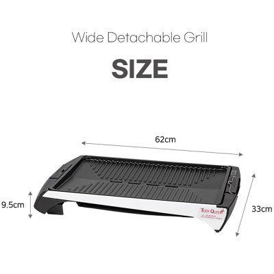 Vĩ nướng điện Tiger Queen KEC-0202G - Sản xuất tại Hàn Quốc - Hàng chính hãng