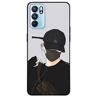 Ốp lưng dành cho Oppo Reno 6 - Reno 6 Z mẫu Bad Boy
