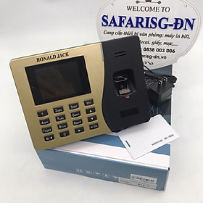 Máy chấm công vân tay và thẻ RONALDJACK AS86 - Hàng nhập khẩu