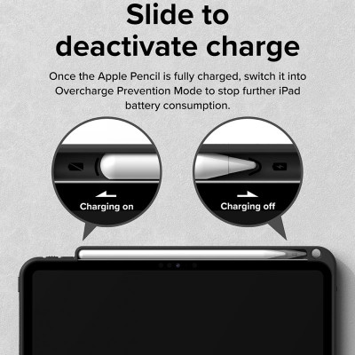 Ốp lưng cho iPad Pro 13" M4 / Pro 11″ M4 / Air 6 13" M3/M2 / Air 6 11" M3/M2 / Air 5 / Air 4 RINGKE Fusion Sketch Stand - Hàng Chính Hãng