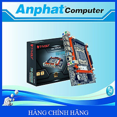 Bo mạch chủ Main T-WOLF Xeon TW-X99D3M (LGA2011V3-V4/4*DDR3(Chạy được Ram thường/Lan 1000/NVMe/PCIe16X/PCIe1X) - Hàng Chính Hãng 