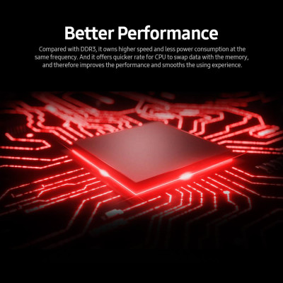 X-Star 8GB DDR4 3200MHz Desktop Memory RAM 240 Pin 1.2V/ Great Responsiveness/ Plug and Play/ for Intel/AMD Motherboards