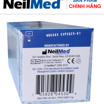 Gel Xịt Chống Khô Mũi, hỗ trợ điều trị Chảy Máu Cam, Làm Mềm Vãy Mũi - NeilMed NasoGel  Spray - Xuất Xứ Mỹ