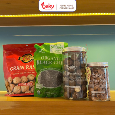 Oaky Hạt Chia Hữu Cơ Ned Chính Hãng Nhập Khẩu Mỹ - Túi 400g