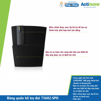 Băng quấn hỗ trợ đùi 75602-SPO Actimove Thigh Support