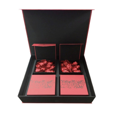 Bộ trà ô tân cương tứ long 400 gram - Trà xanh tân cương thái nguyên