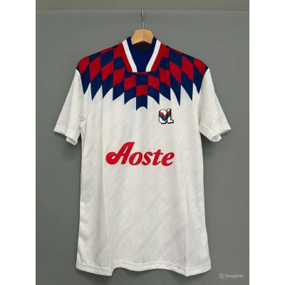 Áo Bóng Đá Retro Lyon 1995 - Sân Nhà bản cao cấp vải Cotton Polyester