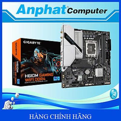Bo Mạch Chủ Main Gigabyte H610 GAMING WF DDR4 Socket LGA1700 - Hàng Chính Hãng