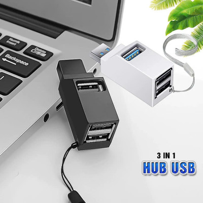 Hub chia 1 ra 3 cổng USB - Giao Màu Ngẫu Nhiên - Hàng nhập khẩu