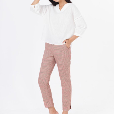 De Leah - Quần Basic Xẻ Gấu