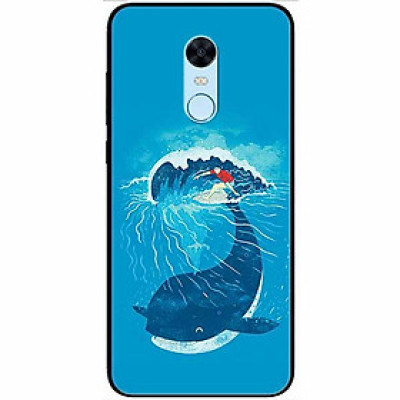 Ốp lưng dành cho Xiaomi Redmi Note 4 mẫu Ván Cá Voi