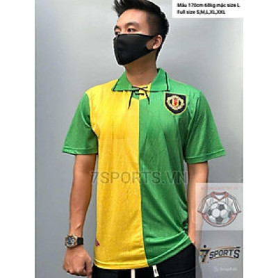 Áo Bóng Đá Retro Manchester United 1992 - Sân Khách bản cao cấp vải Cotton Polyester