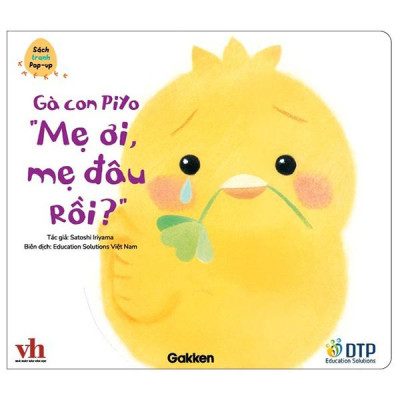 Sách - Sách Tranh Pop-Up - Gà Con Piyo "Mẹ Ơi, Mẹ Đâu Rồi?"