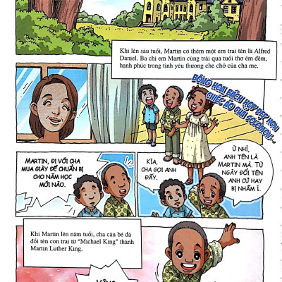 Who? Chuyện Kể Về Danh Nhân Thế Giới - Martin Luther King (Tái Bản 2023)