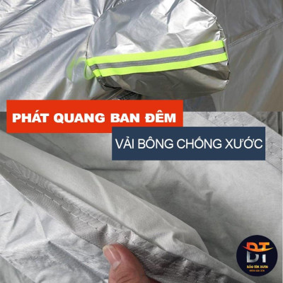 Bạt che kín bảo vệ xe ô tô Honda HR-V tráng bạc cao cấp, vải bông chống xước 3 lớp vải dù Oxford , bạt HRV