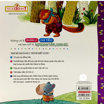 Tớ Là CEO Nhí 1: Nhật Kí Chi Tiêu (Tái Bản 2023)