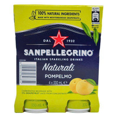 Nước bưởi có ga Sanpellegrino - Sparkling Pompelmo 330ml