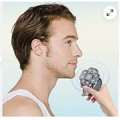 Máy cạo râu điện đa chức năng York Seiko 9 Lưỡi, Dùng Cho Người Đầu Hói - Hàng GIA DỤNG VIP