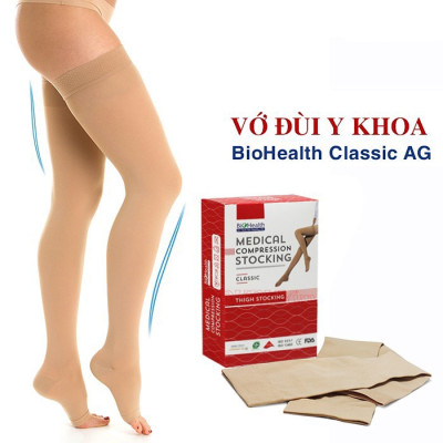 Vớ đùi y khoa BioHealth classic, cấp độ 1