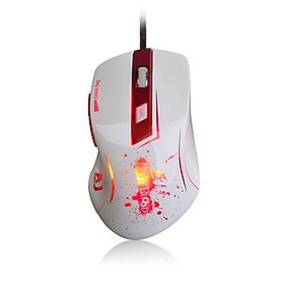 Chuột có dây Ajazz AJ100 6 phím A98001600/300/600/600/800 DPI sặc sỡ sắc màu