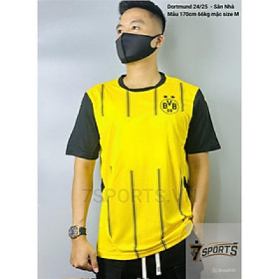 Áo Bóng Đá Dortmund 24/25 - Sân Nhà bản cao cấp vải Cotton Polyester