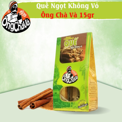 Quế Ngọt Không Vỏ Ông Chà Và 15g (Sweet Cinnamon) - Hộp Giấy