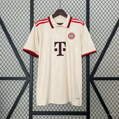 Áo Bóng Đá Retro Bayern Munich 2024/2025 - Sân Khách Thứ 3 bản cao cấp vải Cotton Polyester