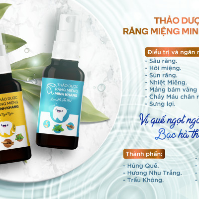 THẢO DƯỢC RĂNG MIỆNG MINH KHANG